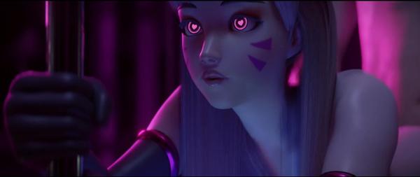 3D守望先锋Dva后入式猛干 机甲女神翘臀疯狂摇摆